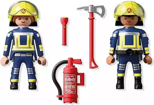 Playmobil Duo Pack Pompieri pentru 4-10 ani