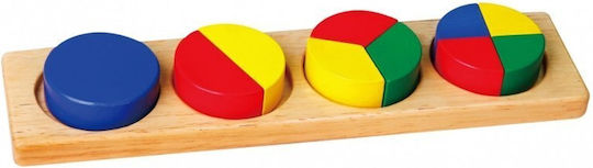 Viga Toys Montessori Εκπαιδευτικό Παιχνίδι Γνώσεων από Ξύλο