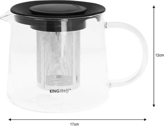 Lumarko Glas-Teekanne 1000ml