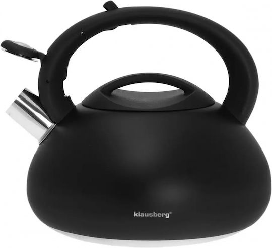 Klausberg Kettle Stainless Steel Black 2700ml