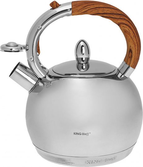KING Hoff Kettle Stainless Steel Gray 3000ml