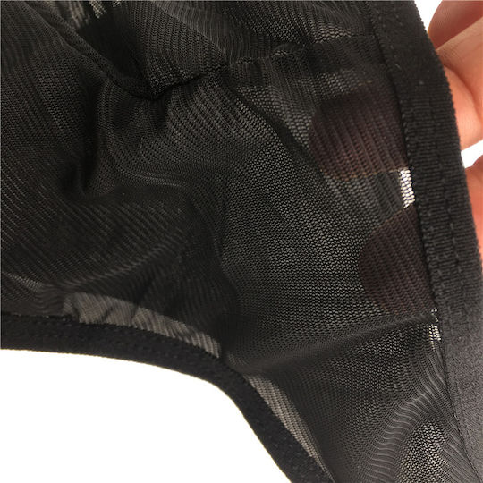 Kinksters Ανδρικό Sexy Slip Μαύρο