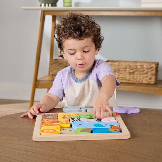 Wooden Kids Puzzle Animals 12pcs Fisher Price