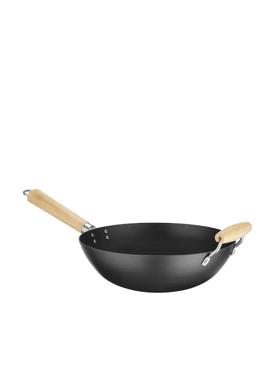 Hendi Wok din Oțel Carbon 32.4cm
