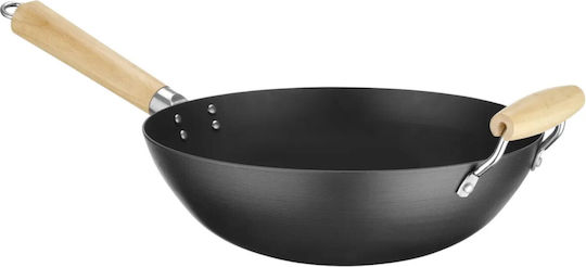 Hendi Wok από Ανθρακούχο Χάλυβα 32.4cm