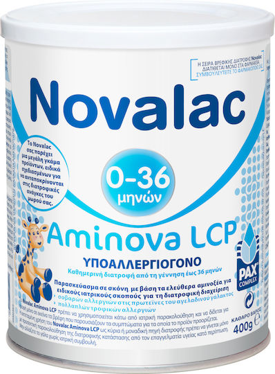 Novalac Aminova Lcp pentru 0m++ Luni 400gr