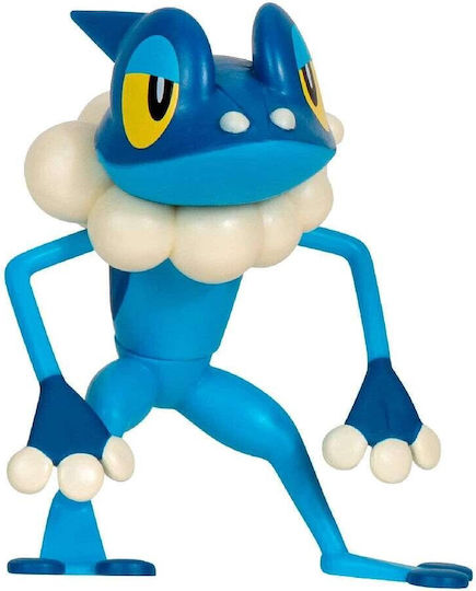 Jazwares Pokemon Figures Chikorita Totodile Trubbish Pikachu Cyndaquil Houndour Frogadier & Monferno For Ages 4+ 5cm