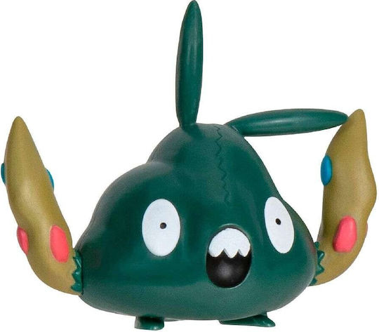 Jazwares Pokemon Figures Chikorita Totodile Trubbish Pikachu Cyndaquil Houndour Frogadier & Monferno For Ages 4+ 5cm