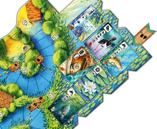 Game Expansion Meadow: Downstream (PL) for 1-4 Players 10+ Years Old (PL) Rebel Games