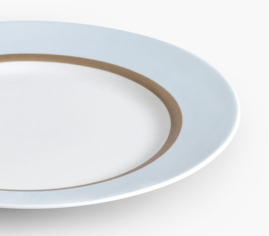 Ionia Sky Plate Desert made of Porcelain White with Diameter 20.5cm