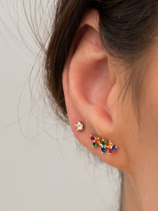 Atofio Kosmima Earrings made of Silver