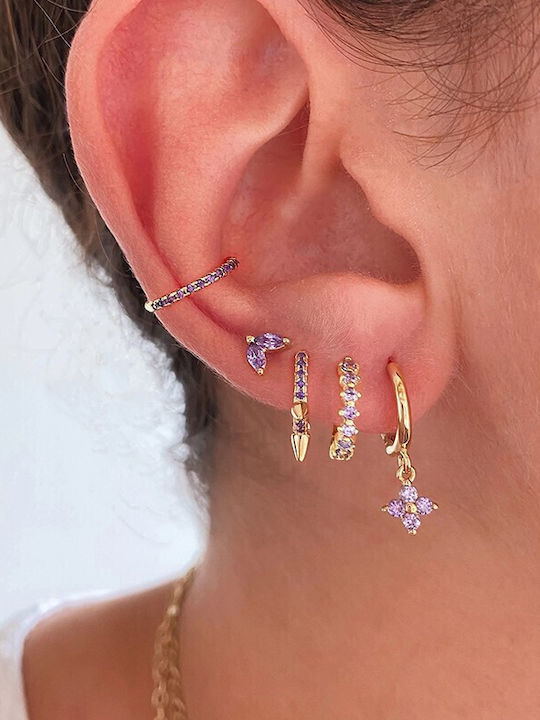 Atofio Kosmima Silver Earrings