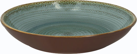 Rak Porcelain Teller Suppe aus Porzellan Blau mit Durchmesser 36cm Rak Porcelain Teller Suppe aus Porzellan Blau mit Durchmesser 36cm
