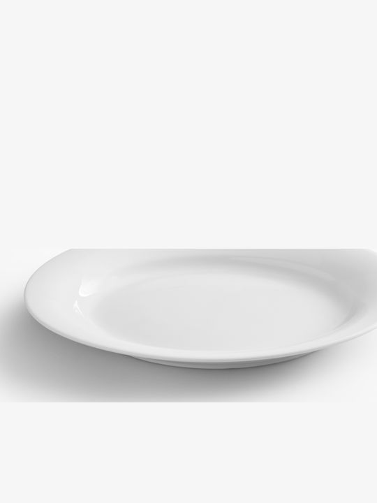 Ιωνία Plus Πιάτο Ρηχό από Πορσελάνη Λευκό 26cm