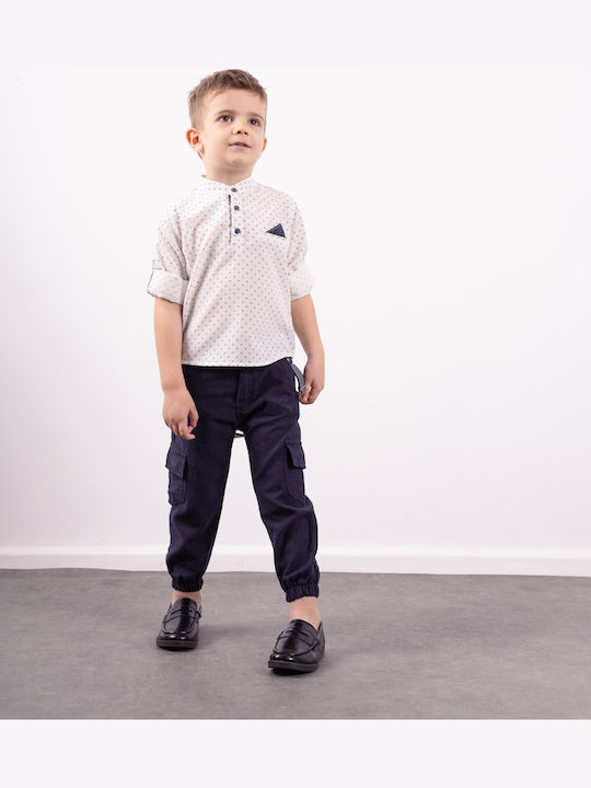 Комплект Лято 2бр White/Dark Blue