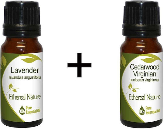 Power Yoga Set Lavender 10ml + Red Cedar 10ml Nature & Body