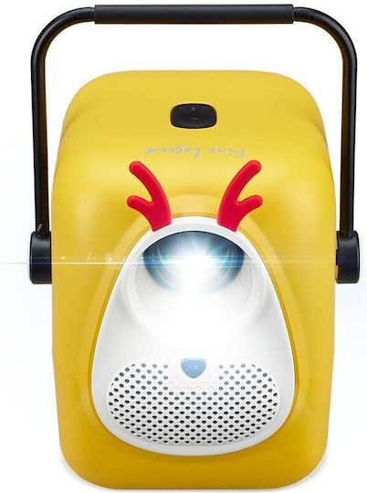Aopen QF23s MR.JXC11.002 Mini Projector LCD Full HD Λάμπας LED με Wi-Fi και Ενσωματωμένα Ηχεία