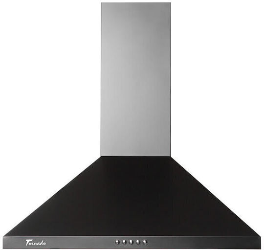 Tornado Kent 750 (50) LED Απορροφητήρας Καμινάδα 50cm Μαύρος