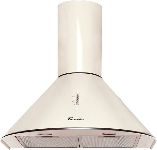 Tornado Violla 750 50 LED Каминен аспиратор 50см Бежов