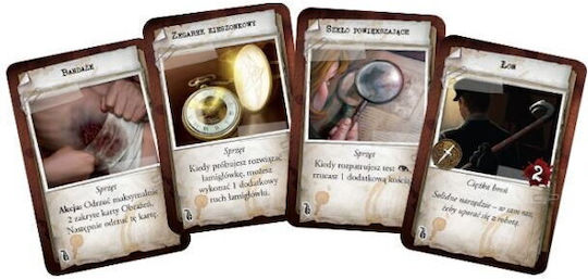 Board Game Mansions of Madness 2nd Edition for 1-5 Players 14+ Years Old (PL) Galakta