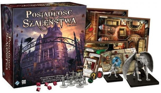 Board Game Mansions of Madness 2nd Edition for 1-5 Players 14+ Years Old (PL) Galakta