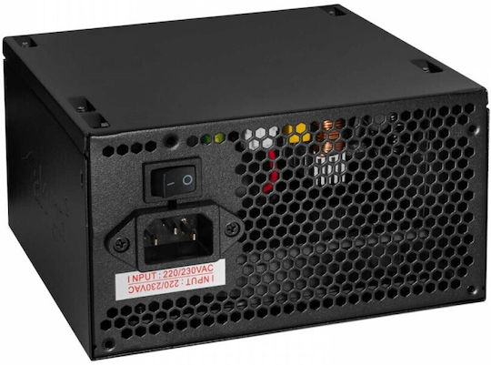 Akyga 500W Black Computer Power Supply Full Wired 80 Plus Standard (AK-C1-500)