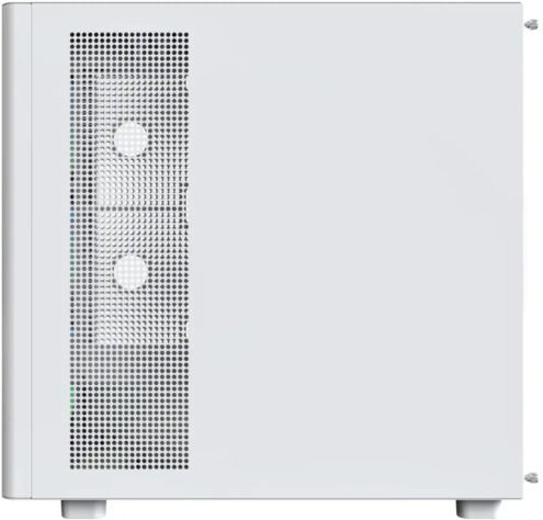 Montech XR Wood Gaming Midi Tower Computer Case with Side Window and ARGB Lighting White
