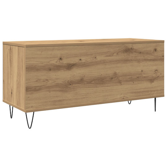 vidaXL Wood Hi-Fi Furniture Brown 38x100x48cm
