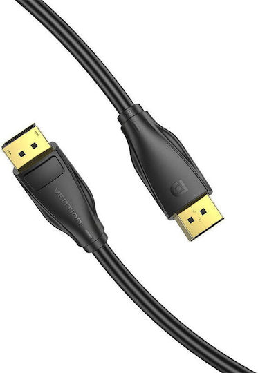 Vention Кабел DisplayPort мъжки - DisplayPort мъжки 5м Черен HCDBJ