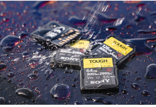 Sony Sf-g Tough SDXC 128GB U3 V90 UHS-II 300MB/s με αντάπτορα