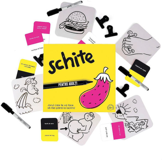 Joc de Societate Sketches pentru 3-6 Jucători 18+ Ani AS