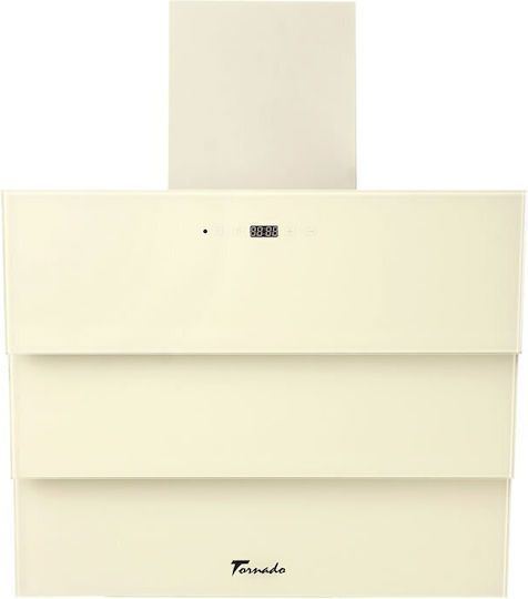 Tornado Megas 1200-60 LED Șemineu Hotă 60cm Bej