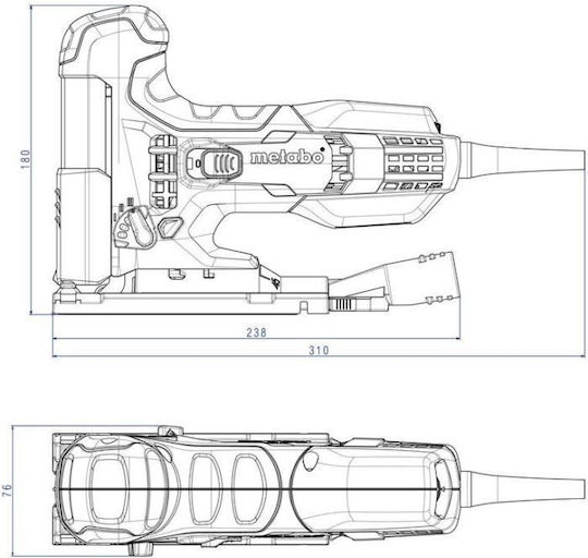 Metabo Ste 100 Quick Пъзел 710W