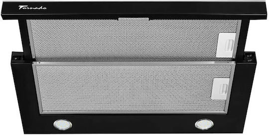 Tornado Solano 860 (60) Schiebbarer Dunstabzug 60cm Schwarz