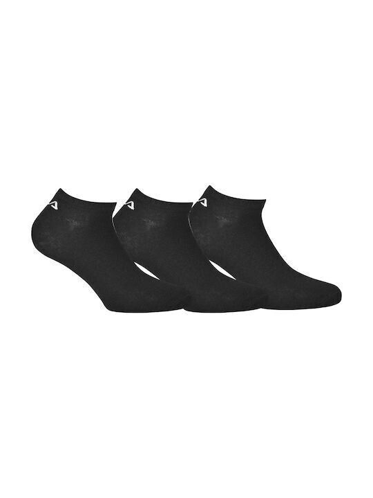 FILA Athletic Socks Black 3 Pairs