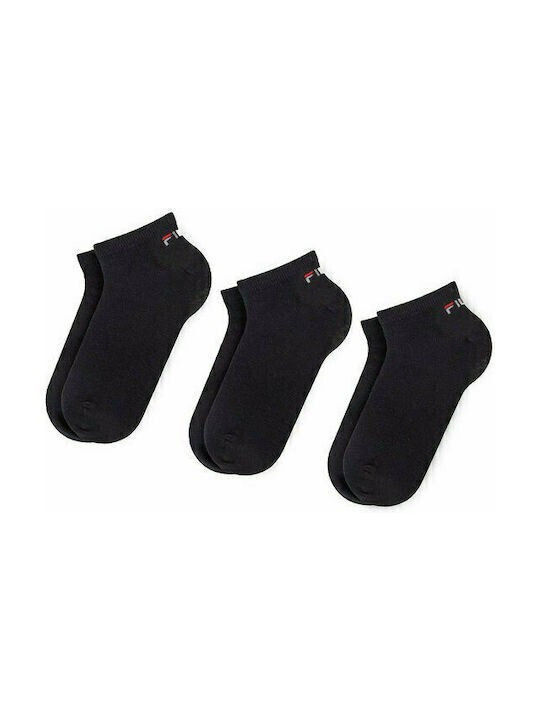 FILA Athletic Socks Black 3 Pairs