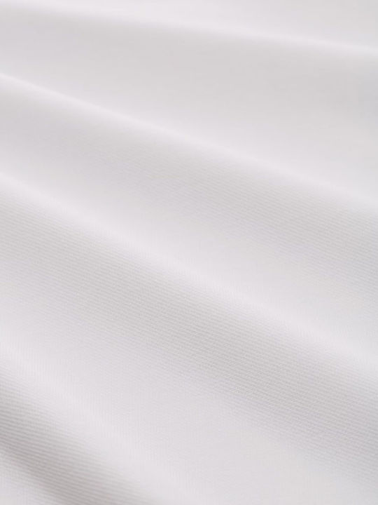 Basic Polo Herrenbluse Kurzarm Weiße