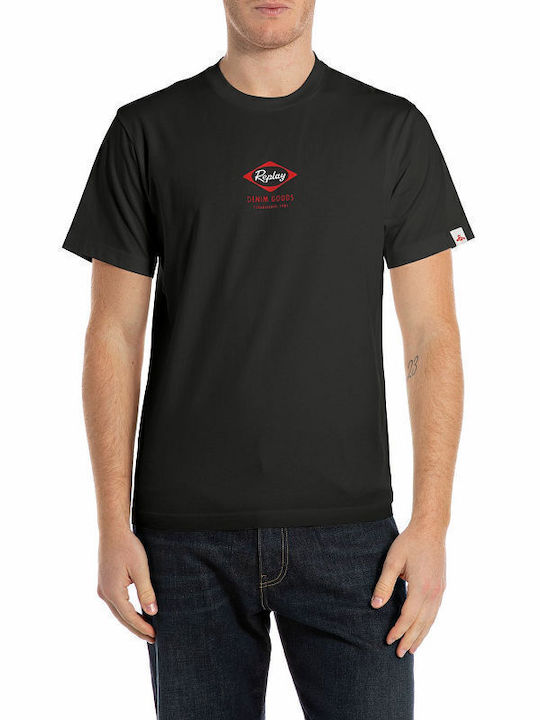 T-shirt Μαυρο