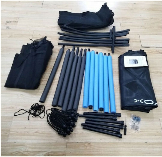 Byox Kids Trampoline 140cm with Net Blue