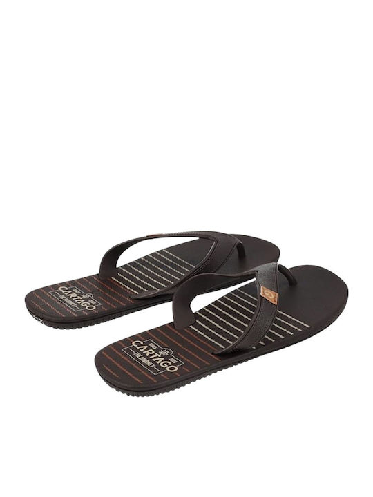 780-21260 Ανδρικά Flip Flops Καφέ