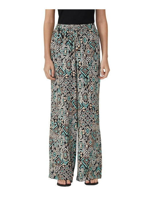 Women's Fabric Trousers Black