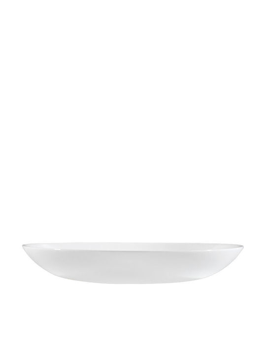 Deep Plate Bianco 23cm White