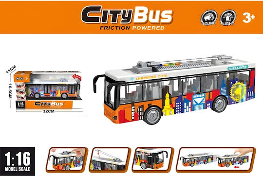 Gounaridis Toys Bus Pull Back for 3+ Years