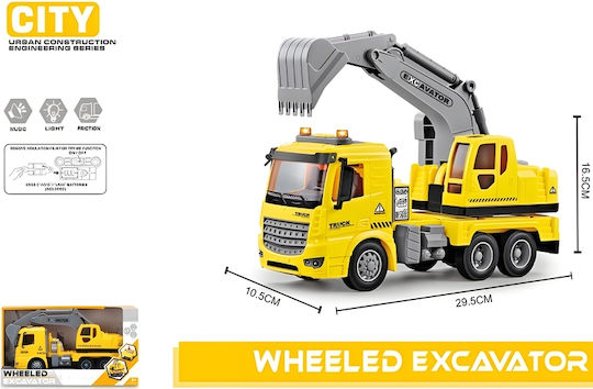 Gounaridis Toys Εκσκαφέας Pull Back για 3+ Ετών