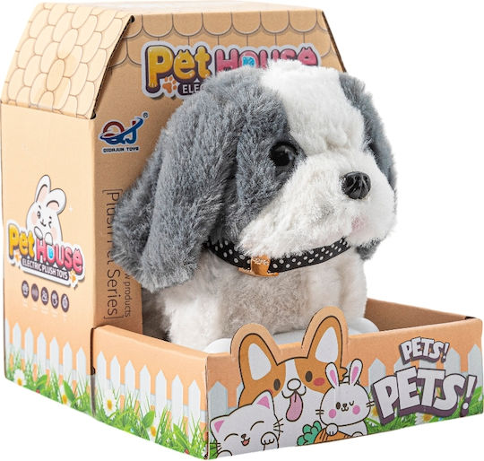 Gounaridis Toys Plush Puppy Brown / White 17 cm