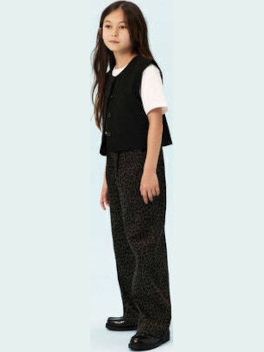 Kids' Denim Pants Brown