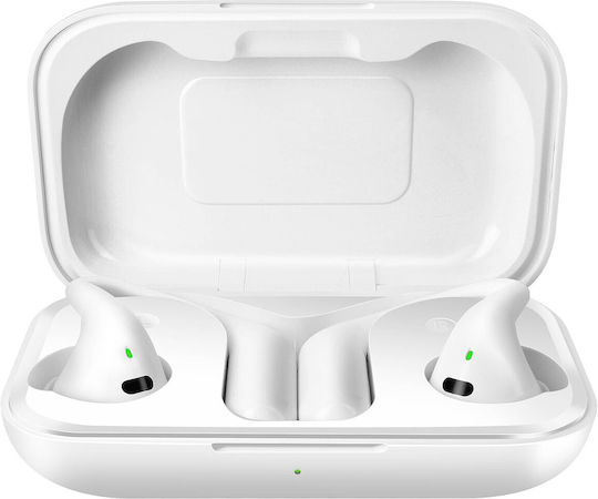 LinQ R9565 In-ear Bluetooth Handsfree Ακουστικά με Θήκη Φόρτισης Λευκά