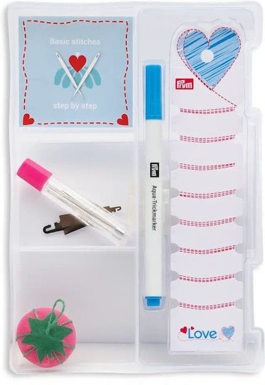 Set De Cusut Broderie Pentru Începători Instrucțiuni Cerc Ace Bobină Foarfece Alte Accesorii Prym Love