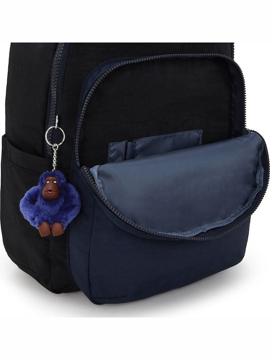 Kipling Seoul Чанта Раница за лаптоп 15" в Син цвят