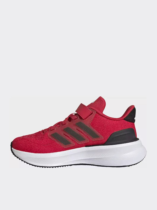 Ultrarun 5 El C Kids Sports Shoes Running with Hoop & Loop Closure Red
